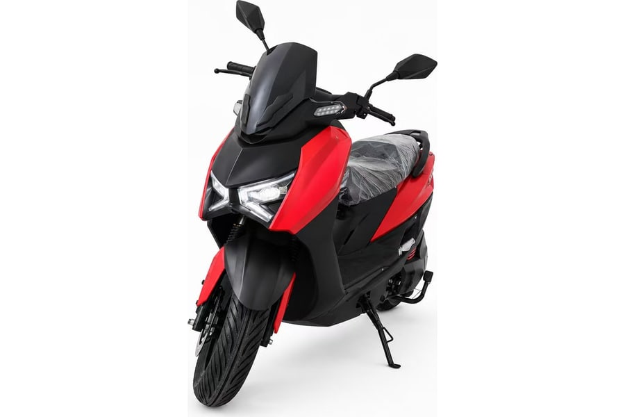 S-MAX Hitam / merah